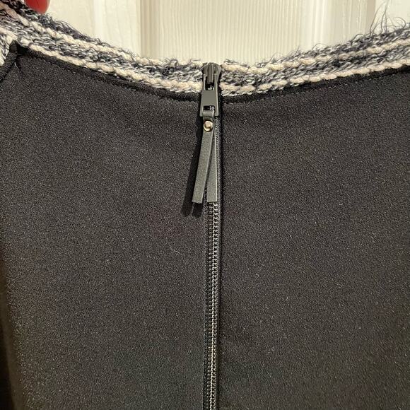 LOFT Women’s Black 3/4 Sleeve Sheath Dress Size 8 - Picture 6 of 8